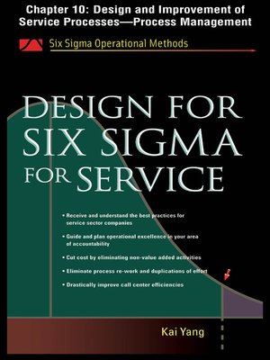 cover image of Design and Improvement of Service Processes